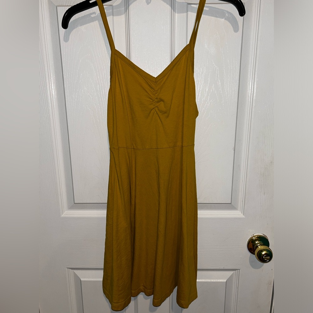 Mustard yellow sundress/summer dress xs/s